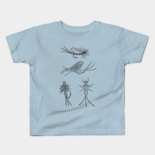 Mayfly Flyfishin' Kids T-Shirt